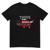 Патриотическая футболка США THINK While It's Still LEGAL