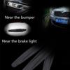 2pcs Car Bumper Protector Strip Guard Corner Protection Strips Scratch Protector Styling Mouldings Anti-collision Exterior