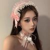 Японская soft girl Лолита Лолита кружевной головной убор сладкий универсальный KC повязка на голову аксессуары для волос lo lady горничная повседневный