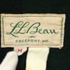 L.L.BEAN Винтажная куртка на молнии 70-х годов с курсивным ярлыком M Зеленая система Мужская Б/У