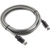 Sanwa Supply CAT6A STP LAN Cable (3m) 10Gbps/500MHz RJ45 Anti-Claw Breaking Gray KB-T6ASTP-03GY