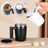 Electric Mixing Cup Stainless Steel Mug Cup Magnetic Rotating Blender Auto Stirring Coffee Cup Tea Milk Cocoa Water Cup