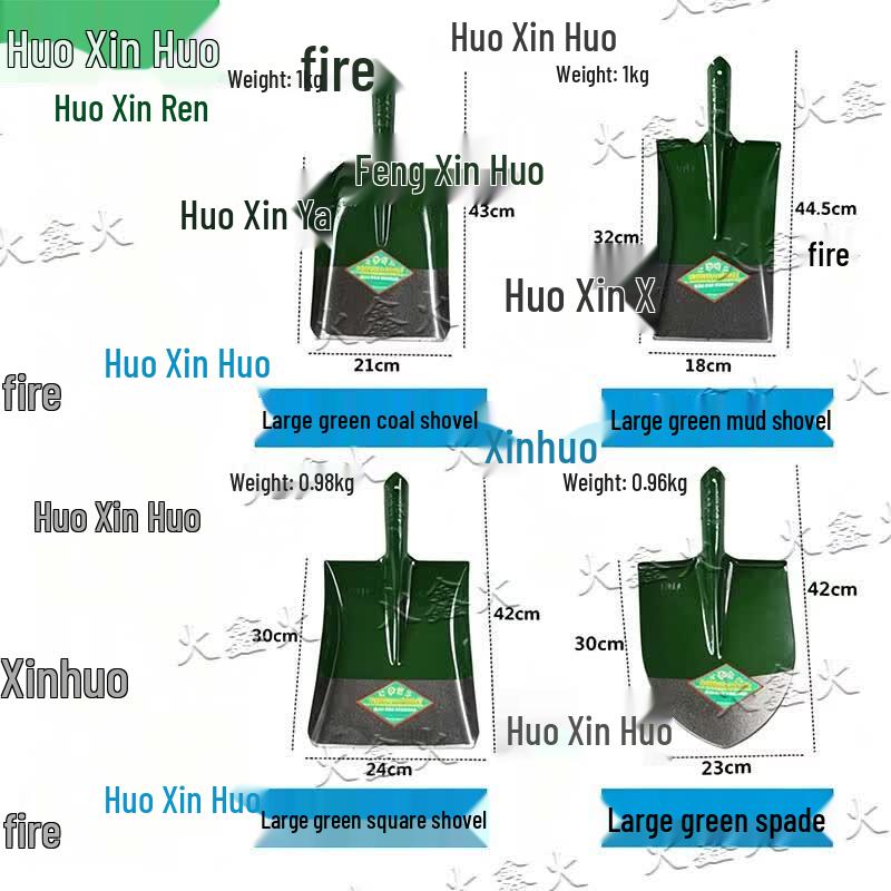 Heavy-Duty Outdoor Shovels and Pickaxes