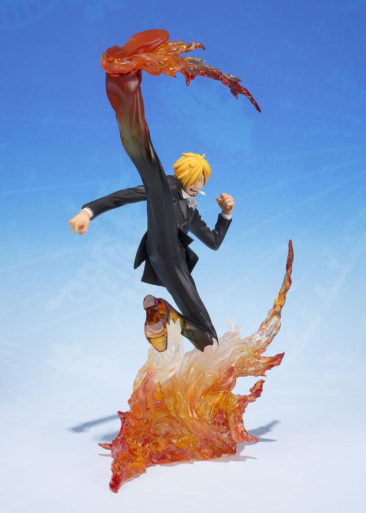 TAMASHII NATIONS Figuarts ZERO ONE PIECE Sanji Devil Style Legs First Class Minced Meat Jambu Premiere 160 мм окрашенная полная фигурка - - (Дьявол Асси)