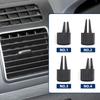Для VW Touran 2005-2015 Черный Автомобильный Передний Дефлектор Кондиционера Выходное Отверстие Защелка Ремонтный Комплект 1TD819703A
