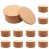 Raymoto Cork Coasters, Drink Coasters, Home Decor and Cozy Gift, Round, Heat-Resistant, Absorbent, 90mm Diameter, 3mm Thick, Pack of 100