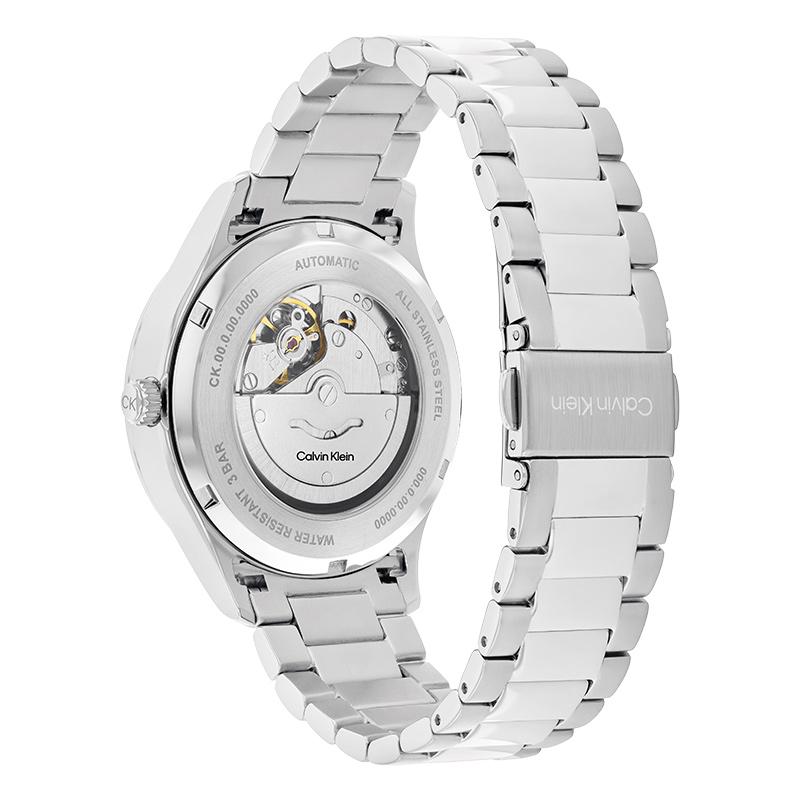 Calvin Klein Knight Series Watch Automatic Mechanical Movement Steel Strap 40mm Black Dial Life Waterproof Unisex watches 25300021