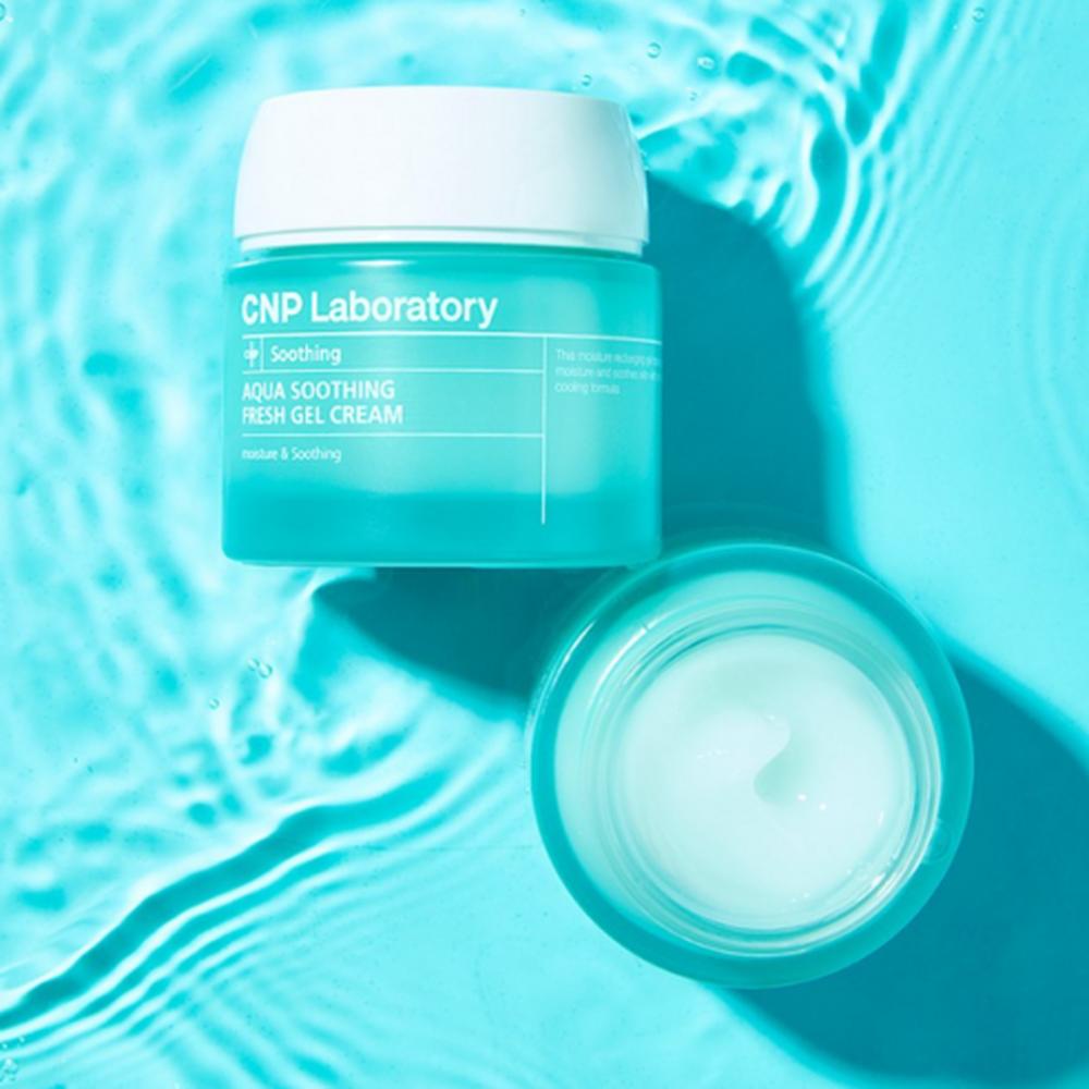 CNP LABORATORY Aqua Soothing Gel Cream 80ml – Lightweight Hydration & Cooling Care, Korean