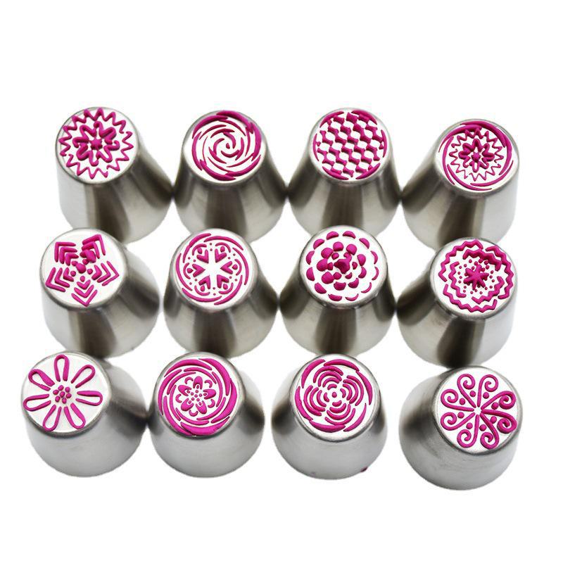 Малайзия Цветочная насадка для украшения торта - цельный набор для выпечки своими руками