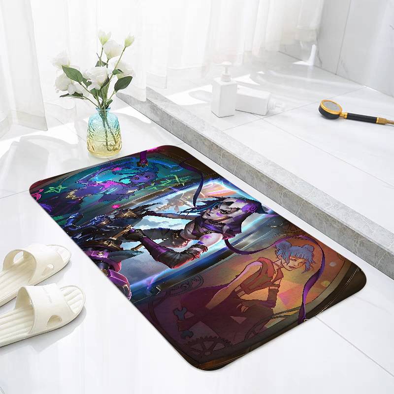 L-LoL-J-Jinx-Runaway Loli Коврик Для Гостиной Подушки Современный Мягкий Пушистый Домашний Ковер Для Детской Комнаты Игровой Ковер