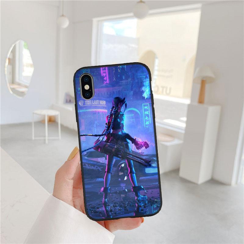 Чехол для телефона QT6 Arcane Jinx для Samsung Galaxy A05 A05S A12 A13 A15 A33 A53 A73 M15E M55 S10 S10E S20 Ultra Lite Plus Fe