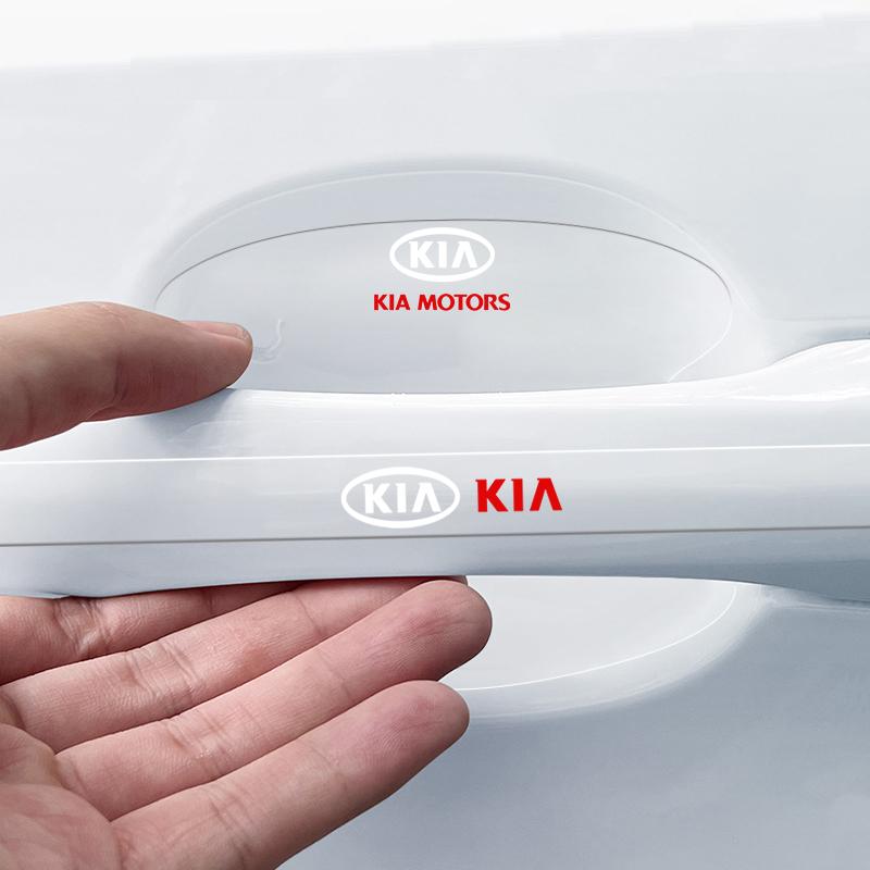 4pcs Car Door Handle Protector Stickers Vinyl Anti-Scratch Protection Auto Film For KIA Rio Ceed Sportage Cerato Soul Sorento nvhs30