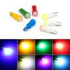 10Pcs T5 Indicator Light LED Bulbs High Brightness 12V Car Auto Dashboard Ceramic COB Warning Lamp for Vehicle