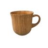 Stylish Coffee European Beech High Standard Daruma 250ml Perfect for Picnics and Outdoor Activities K-UNING Mug, Wood, Insulation, Finish,