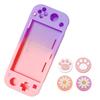 Switch Lite Совместимый с SWITCH полной защитной крышкой-чехлом Switch Lite с 4 колпачками [Только для] Lite, чехол, joy-con (розовый/фиолетовый)