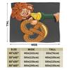 P-Pumuckl Throw Blanket Soft Cozy Aesthetic Blanket  For Bedroom Travel Flannel Bedspread Bed Cover