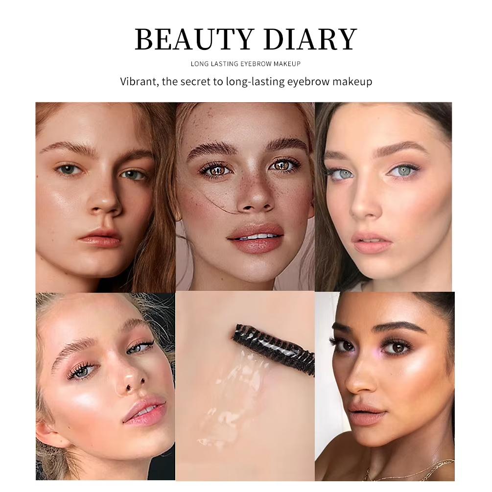 Гель для укладки бровей, водостойкий, прозрачный, набор восков для бровей, гель для бровей, стойкий макияж, мыло для моделирования бровей