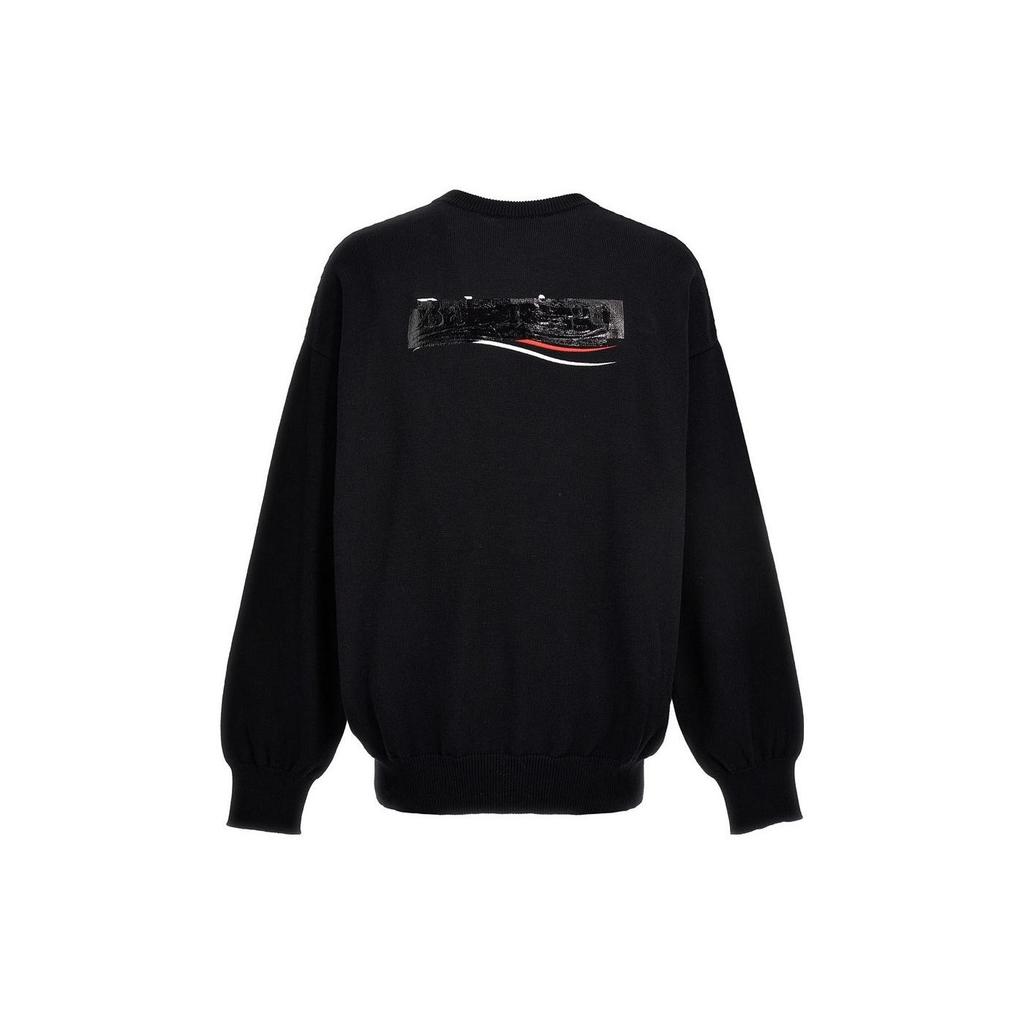 Balenciaga Свитер Обычный крой Мужской Черный 719158T32631000