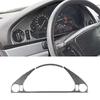 Для BMW 5 серии E39 1998-2003 Мягкий карбоновый комплект накладок на рамку приборной панели Отделка Салон Автомобильные аксессуары