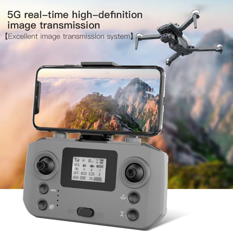 L600 PRO MAX GPS Drone Professional 4K HD ESC Camera 5G FPV WiFi With 3-Axis Gimbal Flight 25 Minutes Brushless RC Quadcopter