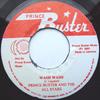 7-дюймовая пластинка PRINCE BUSTER & PRINCE BUSTER'S ALL - Wash Wash / Тридцать серебряников none Принц Бастер Ямайка Регги, Ска и Даб Б/У