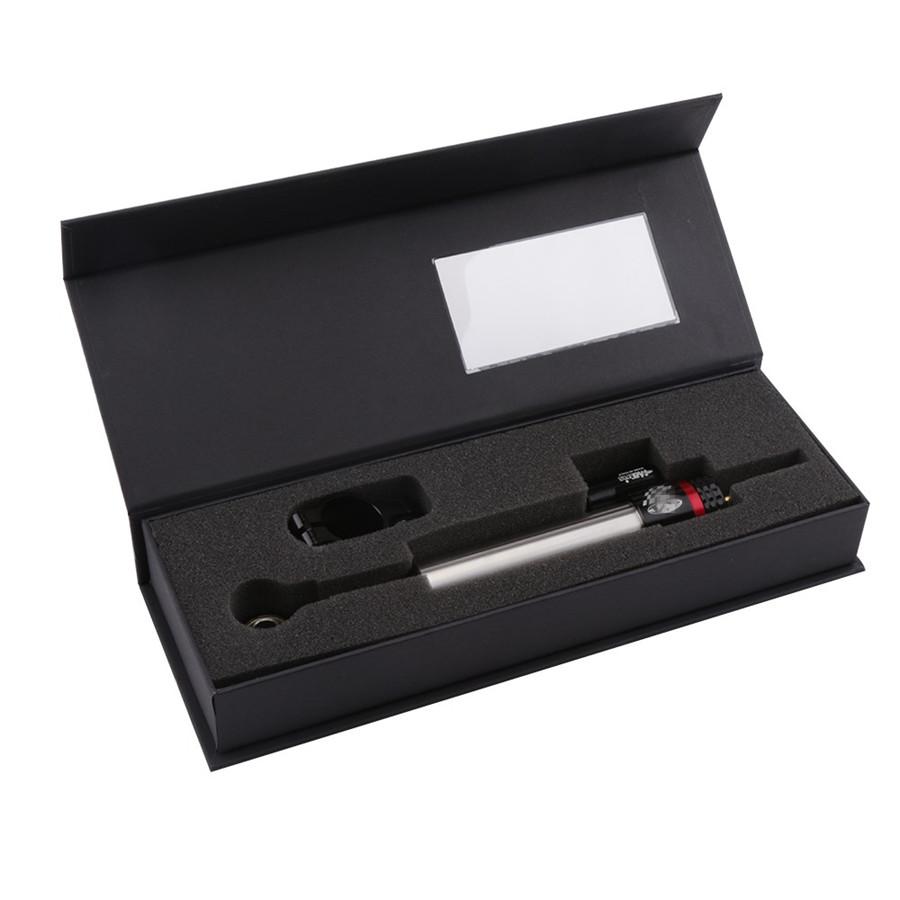 Black+Silver Lengthened Motorbike Steering Damper Stabilizer CNC Aluminum 34.2cm