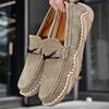 Men Genuine Leather Casual Leather Shoes Men Loafers Comfortable Driving Shoe Moccasins Man Flats Shoes