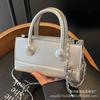 Premium Sense 2025 New Fashion Niche Popular Chain Handbag Simple Texture Small Square Bag Shoulder Messenger Bag