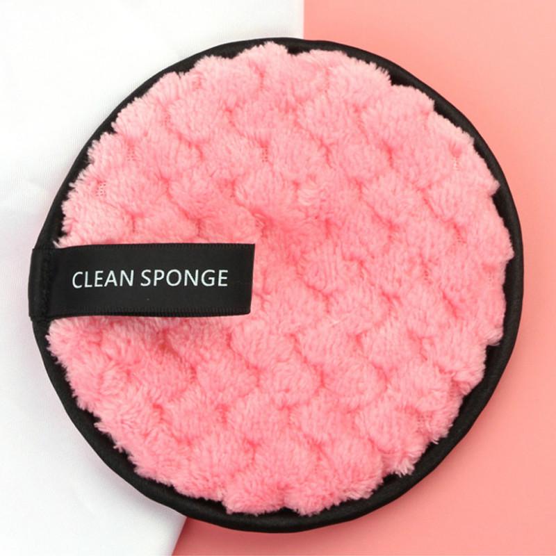 Microfiber Cloth Pads Makeup Remover Face Towel Cleansing Cloth Pads Powder Puff