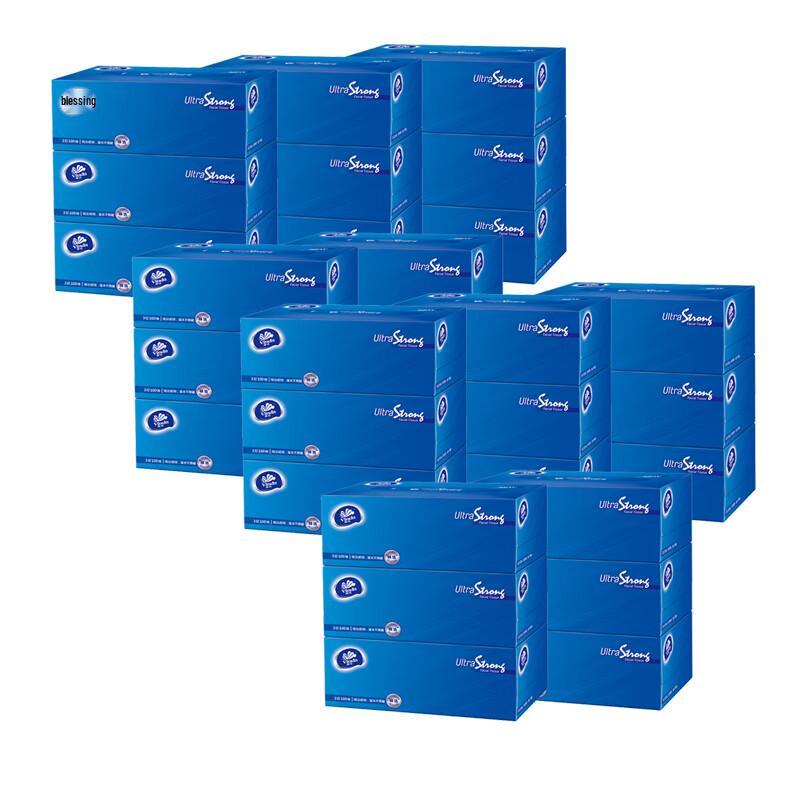 Vinda Ultra-Tough 3-Ply Facial Tissues, 12 x 3-Box Packs