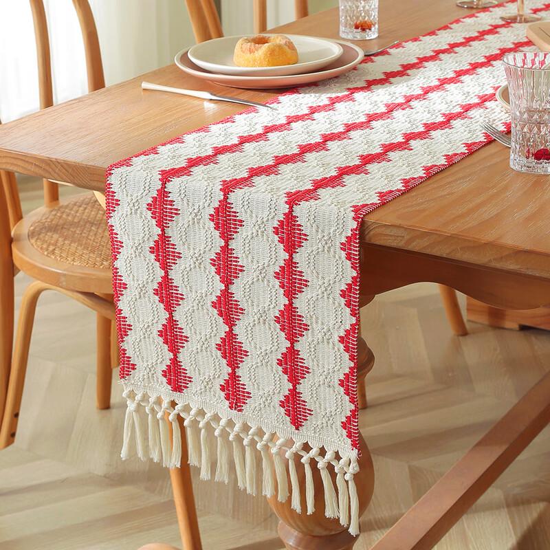 Nordic Style Cotton Linen Table Runner