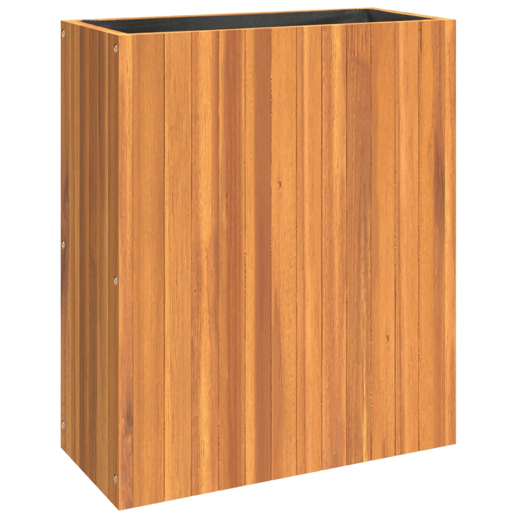 Plant Pot 59x27.5x70 cm Solid Acacia Wood