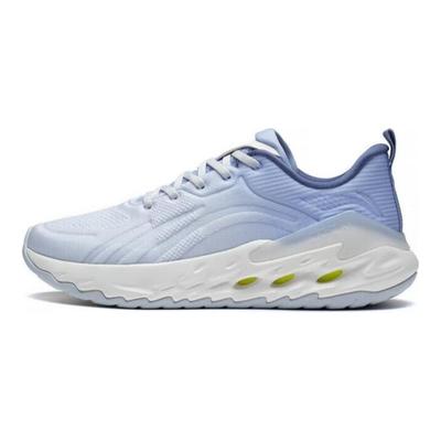 Li Ning Joyful Movement 1.0 Износостойкие Амортизирующие Дышащие Низкие Беговые Кроссовки Мужские Сине-Фиолетовые ARST029-4