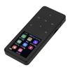 Bluetooth MP3 Player 1.8inch Touchscreen Built In Speaker Support 128GB Memory Card Shuffle Single Loop Portable Music