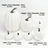 7PCS Artificial Hallowee Pumpkin Simulation Vegetable Artificial Pumpkins DIY Craft Autumn Decorations For Home Party Decor