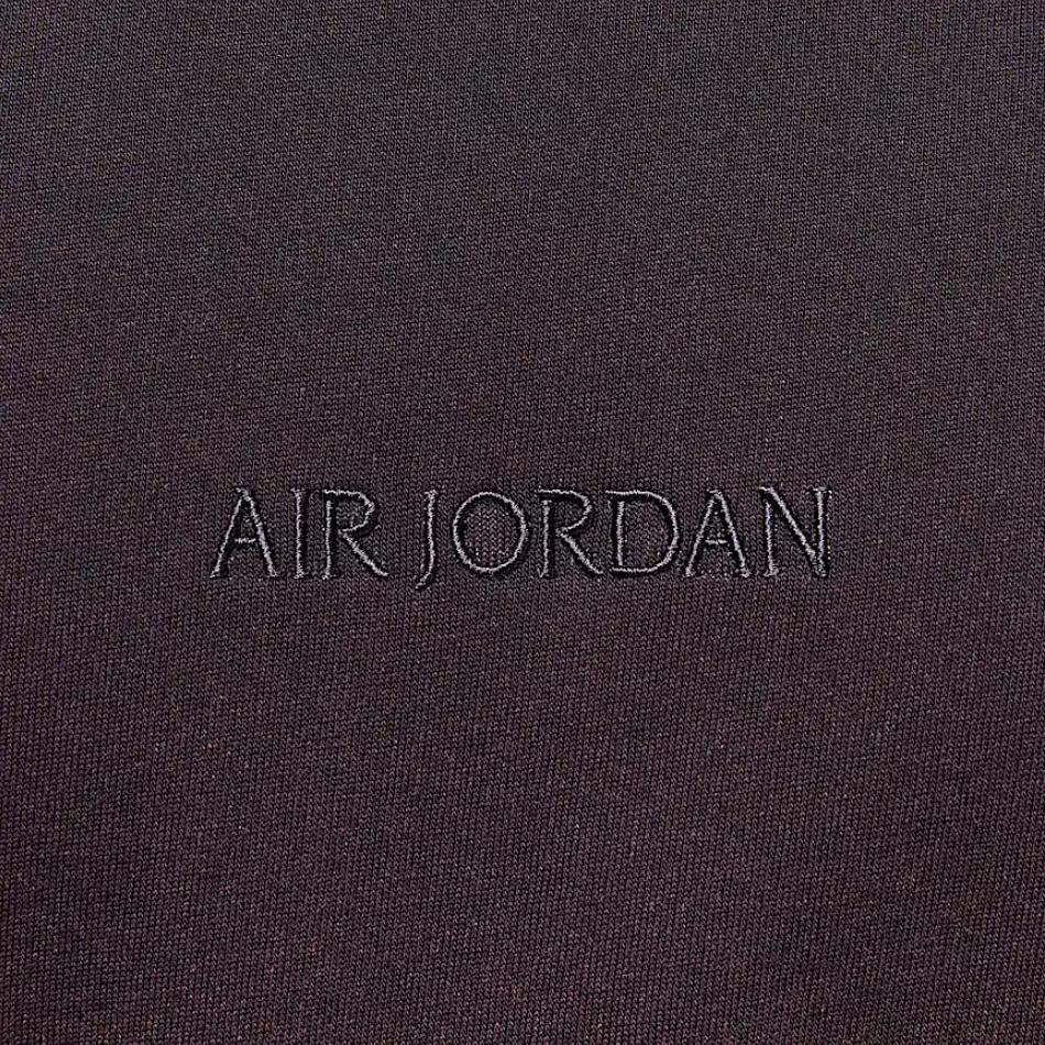 Jordan FW24 Серия Jumpman Градиентная Удобная Мягкая Футболка с Коротким Рукавом Мужские Топы Красный Черный HJ2317045
