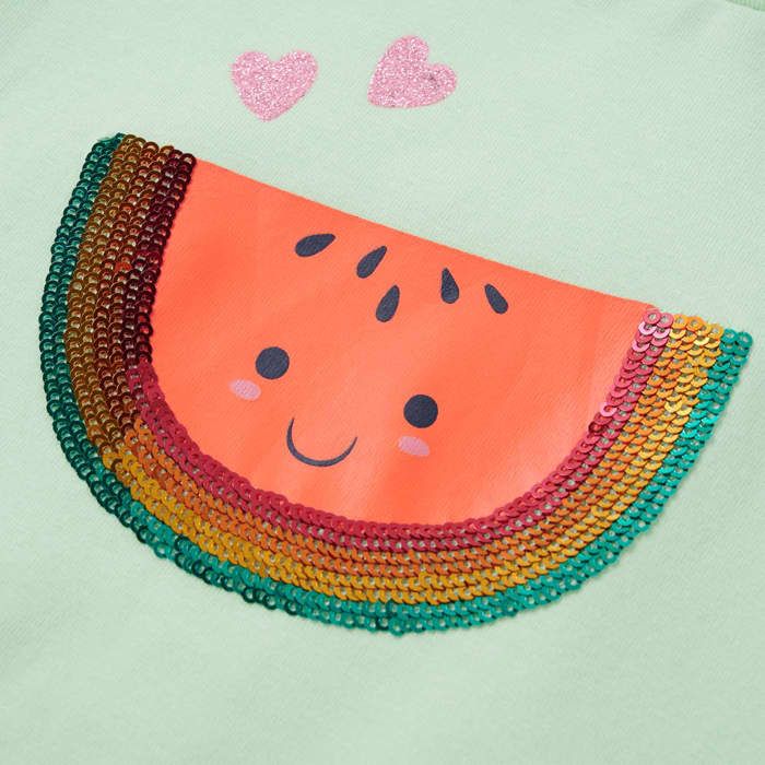 T-shirt enfants avec manches à volants 92/104/116/128/140