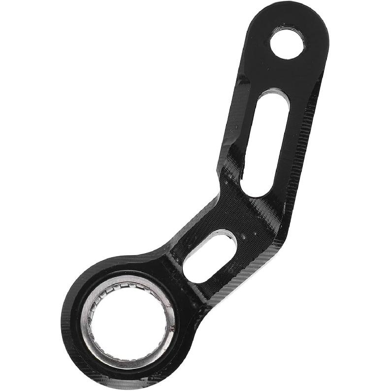 EVGATSAUTO Aircraft Grade Motorcycle Gear Shift Stabilizer, CNC Machined Aluminum Alloy Bracket for MT 09 Series, Eliminates False Neutrals Enhances