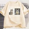 Meow or Mew You Can Only Choose One Meme TShirt Funny Silly Cat Humor T Shirt Unisex WOMEN Harajuku Casual Cotton Short Sleeve Tee