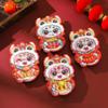 6pcs Laser Chinese New Year Red Pocket Traditional Good Lucky Red Packets  Lunar New Year Gifts
