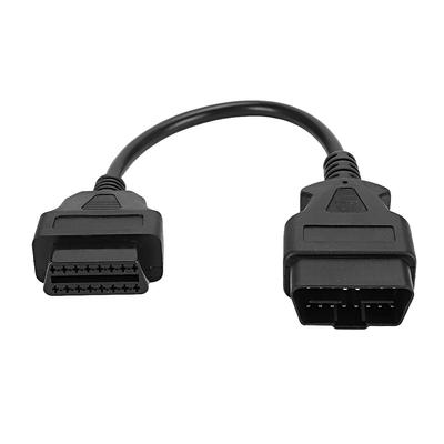 OBD 16Pin 0.3m0.98ft Мужской-Женский удлинительный кабель диагностический адаптер разъем