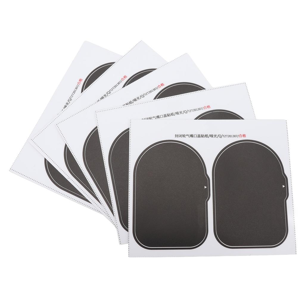 Герметичная наклейка на крышку клапана колеса, защищенная от пузырьков, усиленная, матовая, декоративная наклейка для горного велосипеда