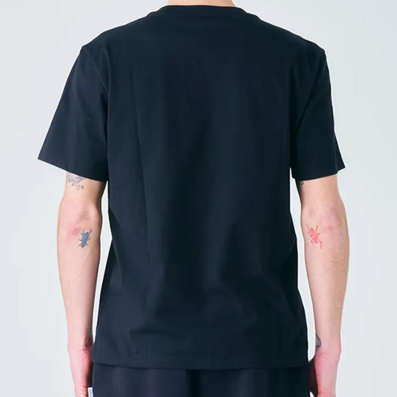 Fila Футболки Мужские Черные С Круглым Вырезом Умеренный Прямой Крой FS2RSF2102X-BLK