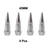 4PCS Car Styling Accessories Alloy Aluminum Tire Valve Caps For Car Bike Motorcycle Valve Stem Covers Wheel Air Protection Cap