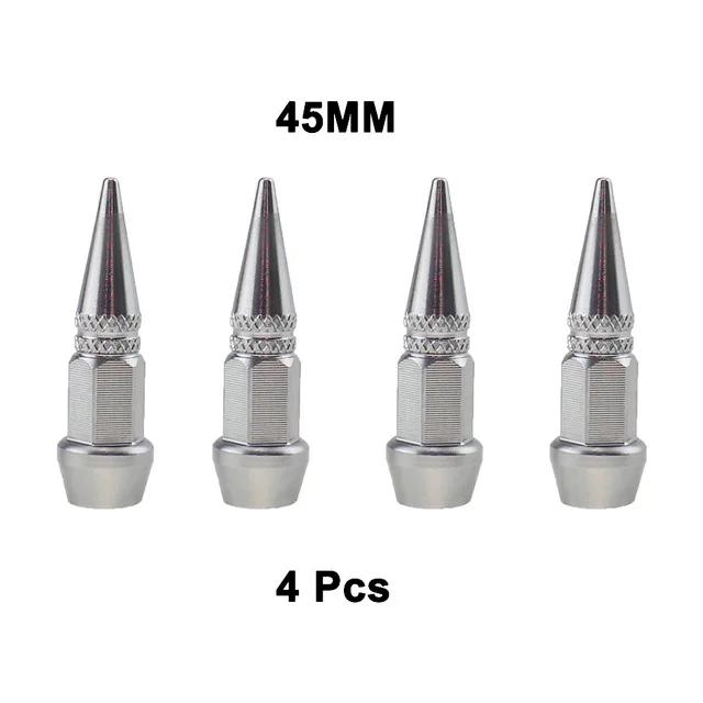 4PCS Car Styling Accessories Alloy Aluminum Tire Valve Caps For Car Bike Motorcycle Valve Stem Covers Wheel Air Protection Cap