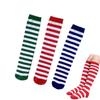 Striped Performance Calf Socks – European & American Styles for Kids & Adults, Perfect for COS, Anime Parties, Halloween, and Christmas.