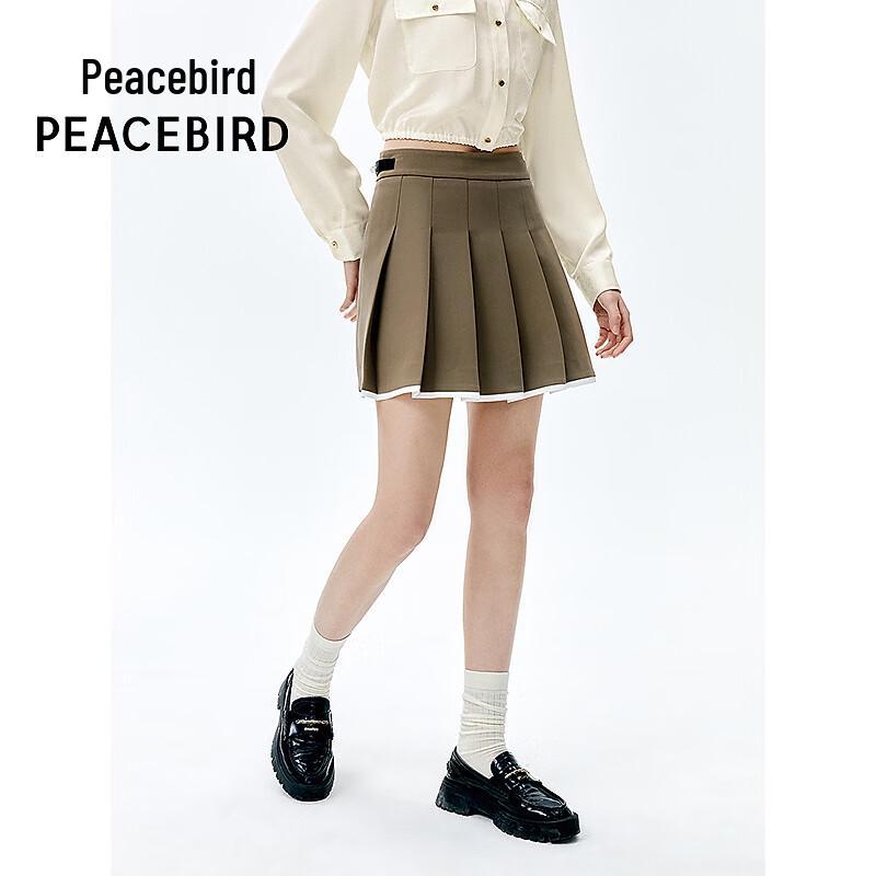 Женская модная короткая плиссированная юбка Peacebird