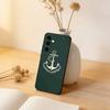 Чехол для телефона с рисунком 'Якорь' для Samsung Galaxy A73, A72, A71, A70, A53, A52, A51, Мягкий силиконовый черный чехол