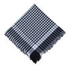 Winter Popular Rural Pattern Headwrap for Adult Unisex Fashion Checked Fringed Headcover Breathable Bandanas All Age