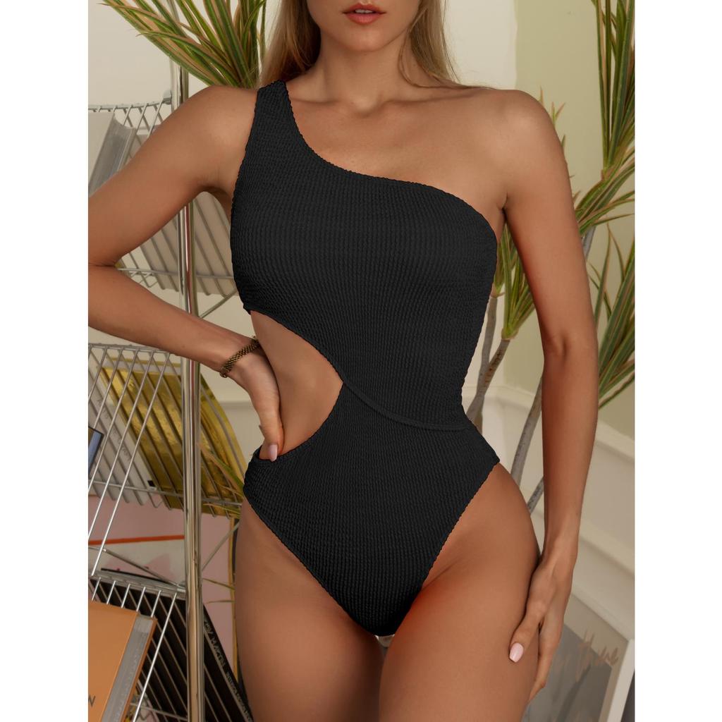 Bikini Women's Summer Sexy One Piece Swimsuit One Shoulder Women's Beachwear
